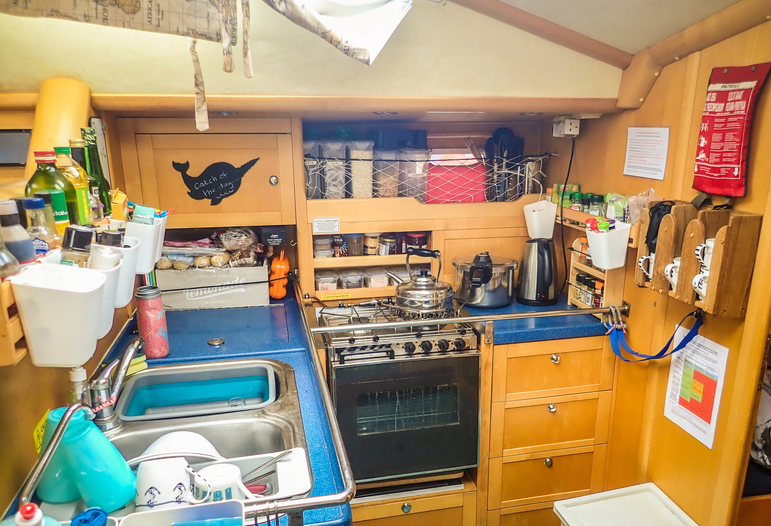The galley