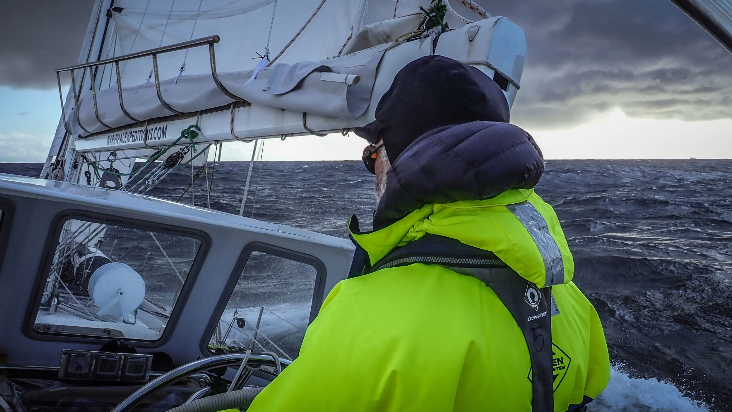Crossing the ocean to Norway - a great job done by all of the crew