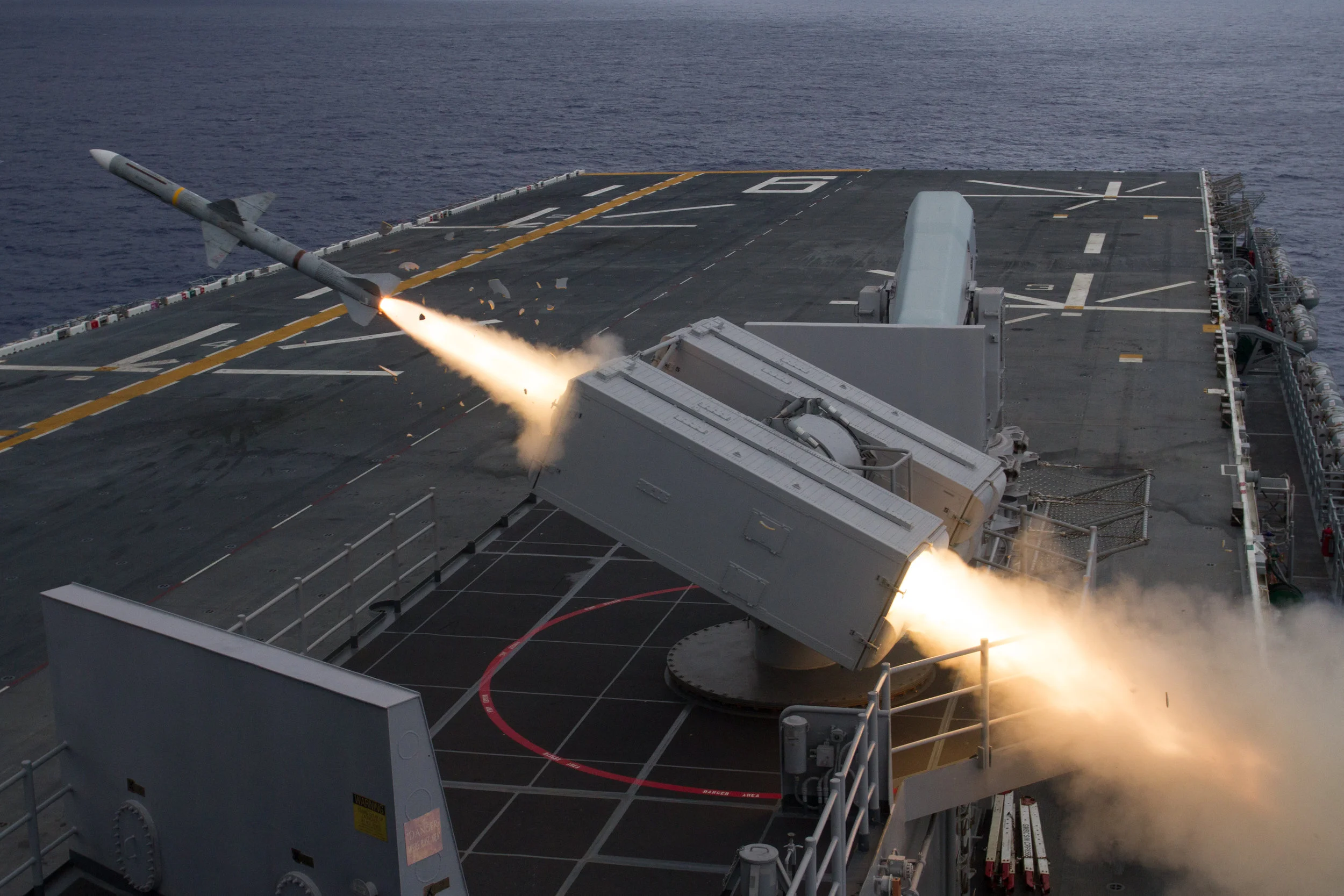 USS Bonhomme Richard Missile Shoot
