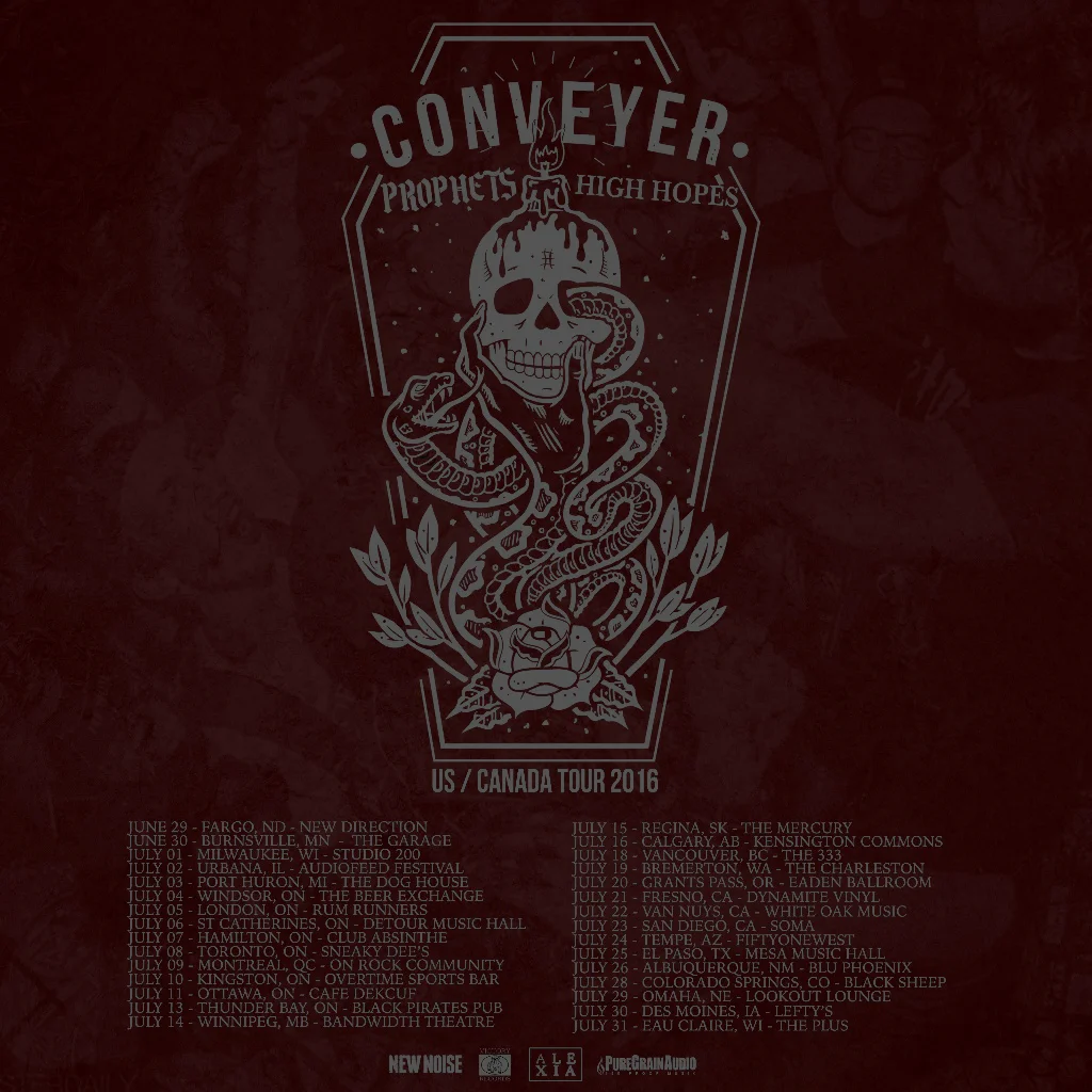 HIGH HOPES announce US/CA tour with Conveyer and release 'Revelation' play-through video