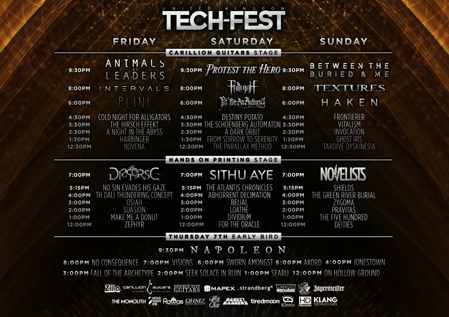 UK TECH-FEST announces After Parties, Workshops and Stage Times