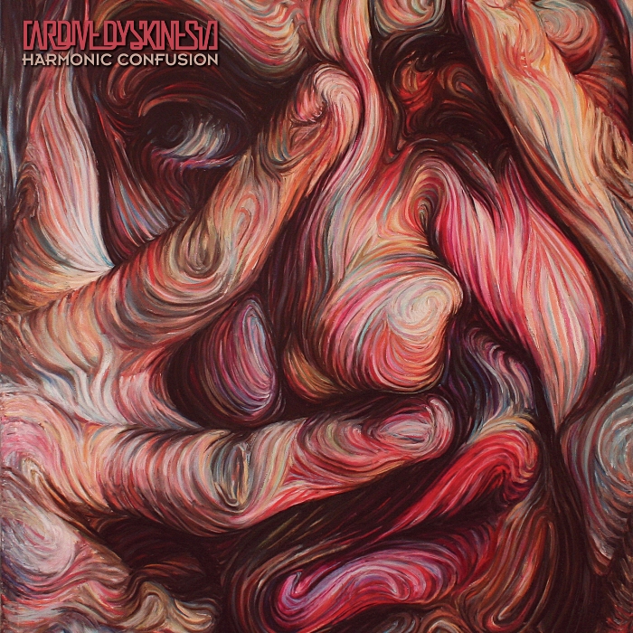 Harmonic Confusion tracklisting: 1. INSERTION 2. FIRE RED GLASS HEART 3. THE ELECTRIC SUN 4. SELF DESTRUCTIVE HAZE 5. THREAD OF LIFE 6. CONCENTRIC WAVES 7. TRIANGULATION THROUGH IMPASSE 8. SAVIOR COMPLEX 9. ΕCHOES 213 10. CHRONICITY