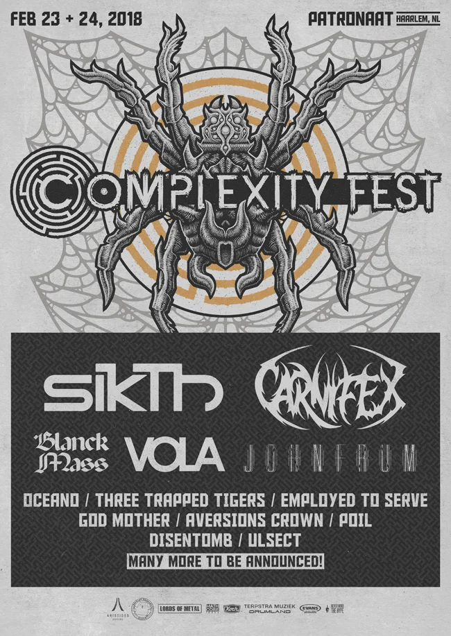 COMPLEXITY FEST announces OCEANO, BLANCK MASS, AVERSIOCOMPLEXITY FEST announces OCEANO, BLANCK MASS, AVERSIONS CROWN, VOLA, EMPLOYED TO SERVE and moreNS CROWN, VOLA, EMPLOYED TO SERVE and more