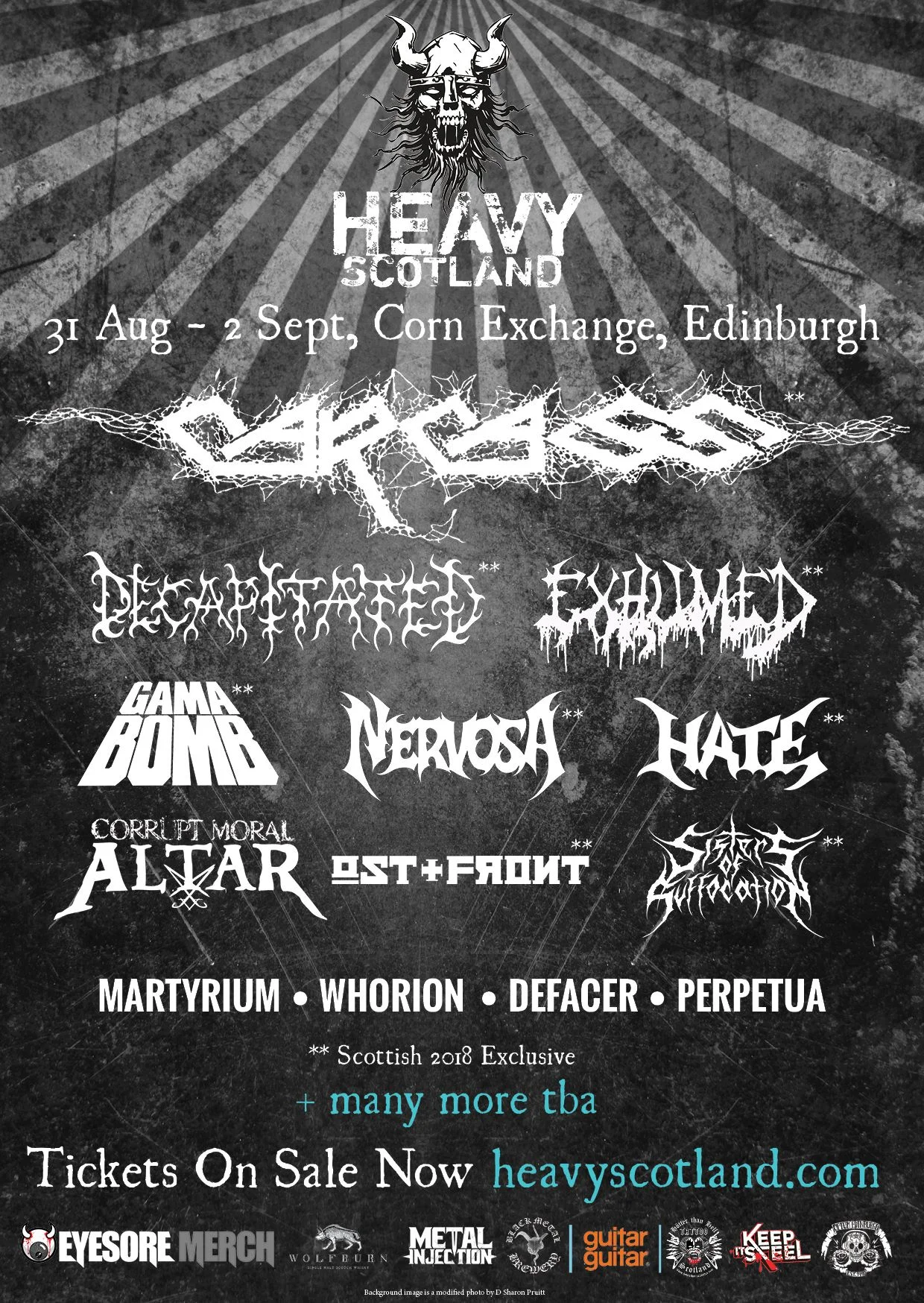 Four more bands announced for HEAVY SCOTLAND 2018