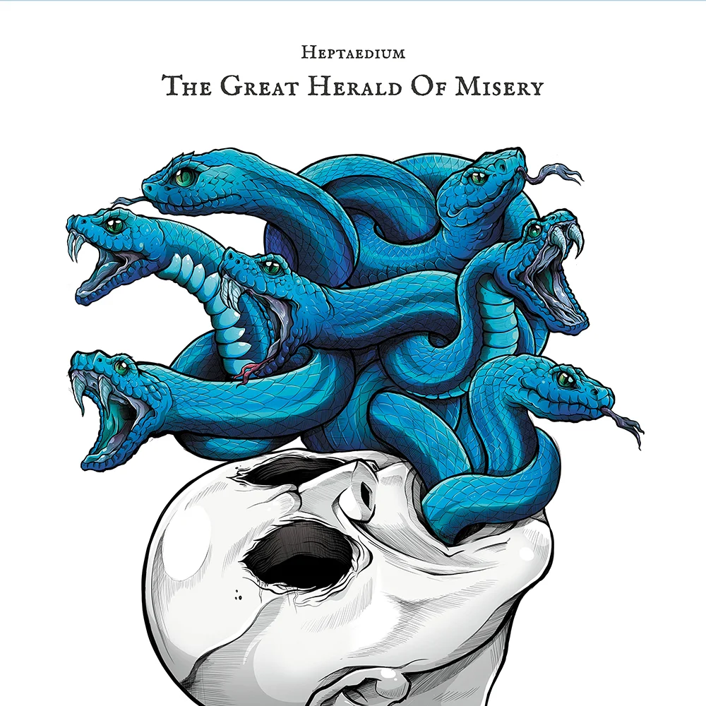 HEPTAEDIUM announce new album and release new song 'Watch Me Break The Neck Of The Hypocrites'