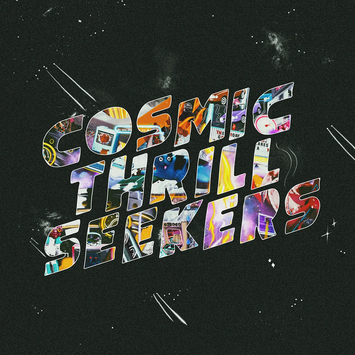 Cosmic Thrill Seekers Tracklist : ACT I The Heart / Passenger 1. I Lost My Life 2. Lauren (Track 2) 3. Fuckin' A 4. Dialogue 5. Cosmic Thrill Seeking Forever ACT II The Brain / Driver 6. Slip 7. The Prototype of the Ultimate Lifeform 8. Breather 9. Ursula Merger ACT III The Roar / Random Passerby 10. Dream Nails 11. C'Mon & Smoke Me Up 12. Trying Times 13. Klonopin 14. Wacky Misadventures of The Passenger