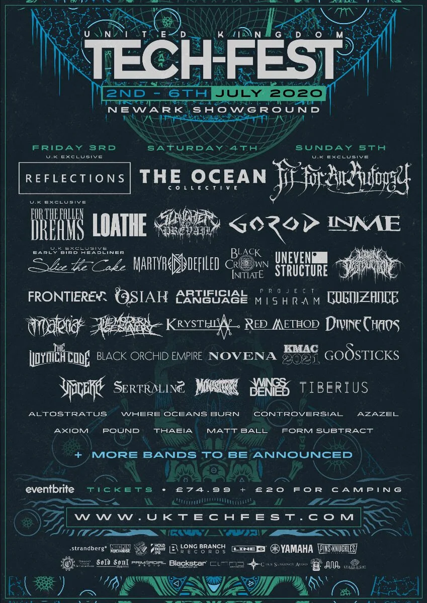 UK TECH-FEST announces The Ocean Collective, Reflections, Loathe plus 17 more bands