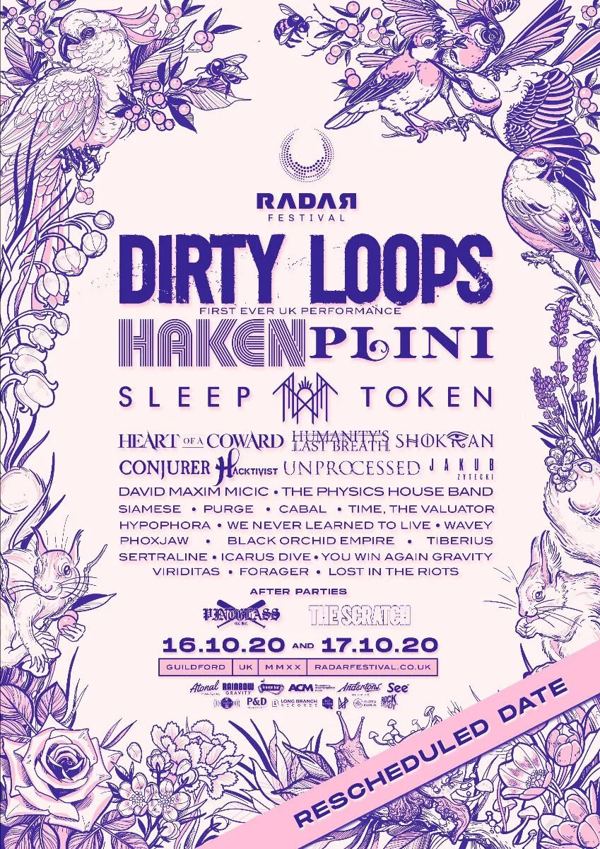 RADAR FESTIVAL announces final line-up and postpones to October