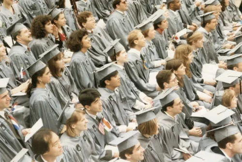 There I am squinting in the bottom left with my fellow classmates at Columbia University's School of International and Public Affairs (SIPA).