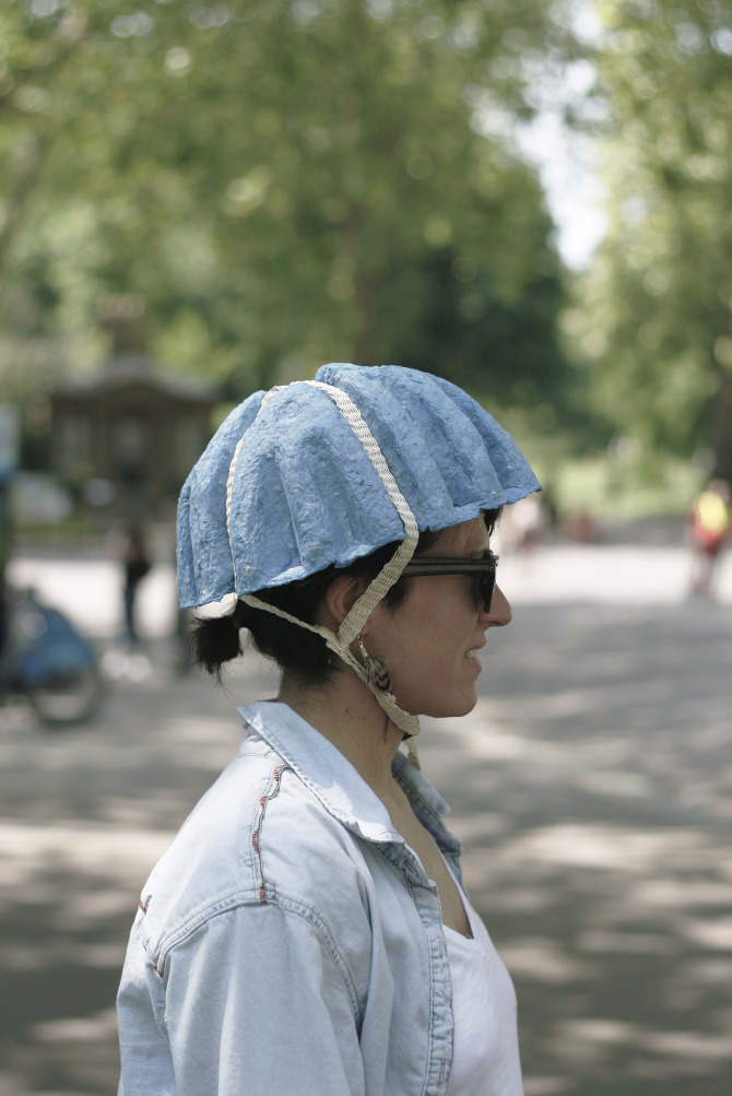 Paper Pulp Helmet