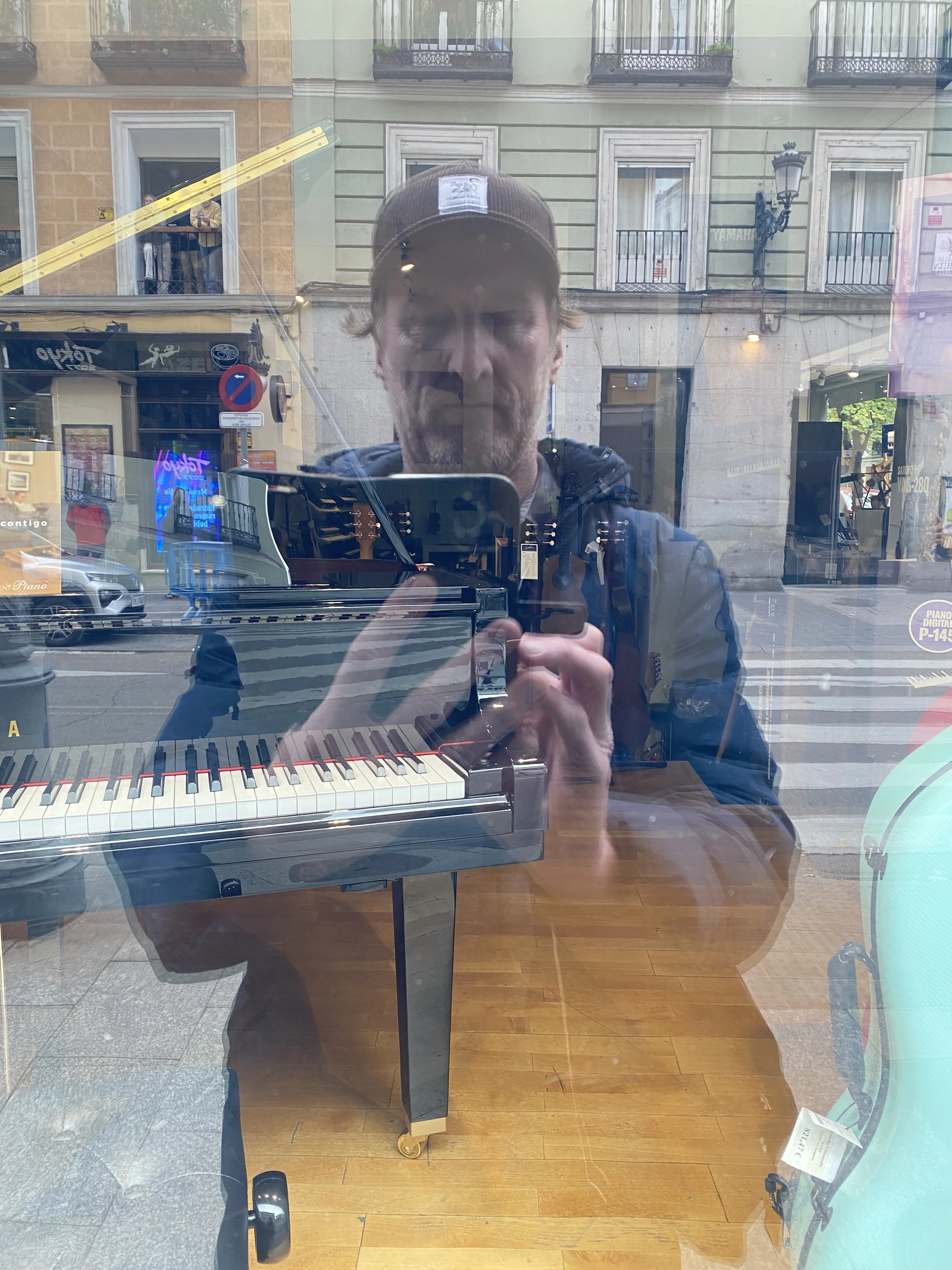 Self-Portrait in Madrid