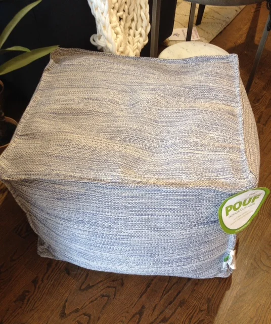 Indoor/outdoor pouf