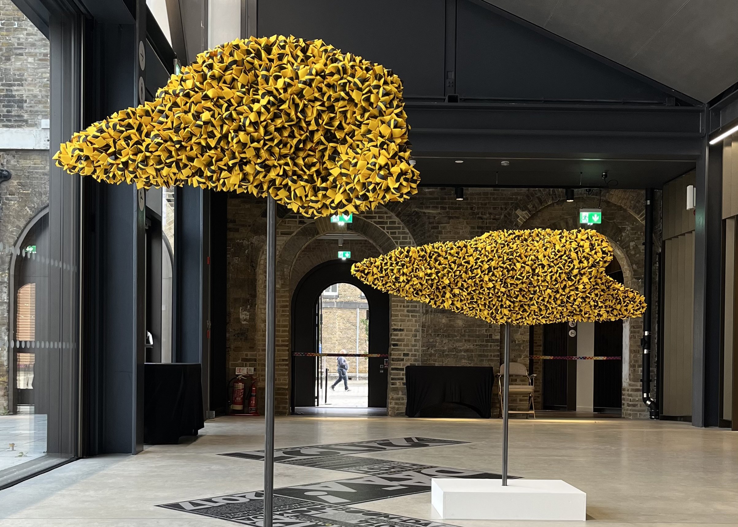 Swarm at Woolwich Contemporary Print Fair Leonie Bradley 5.jpg