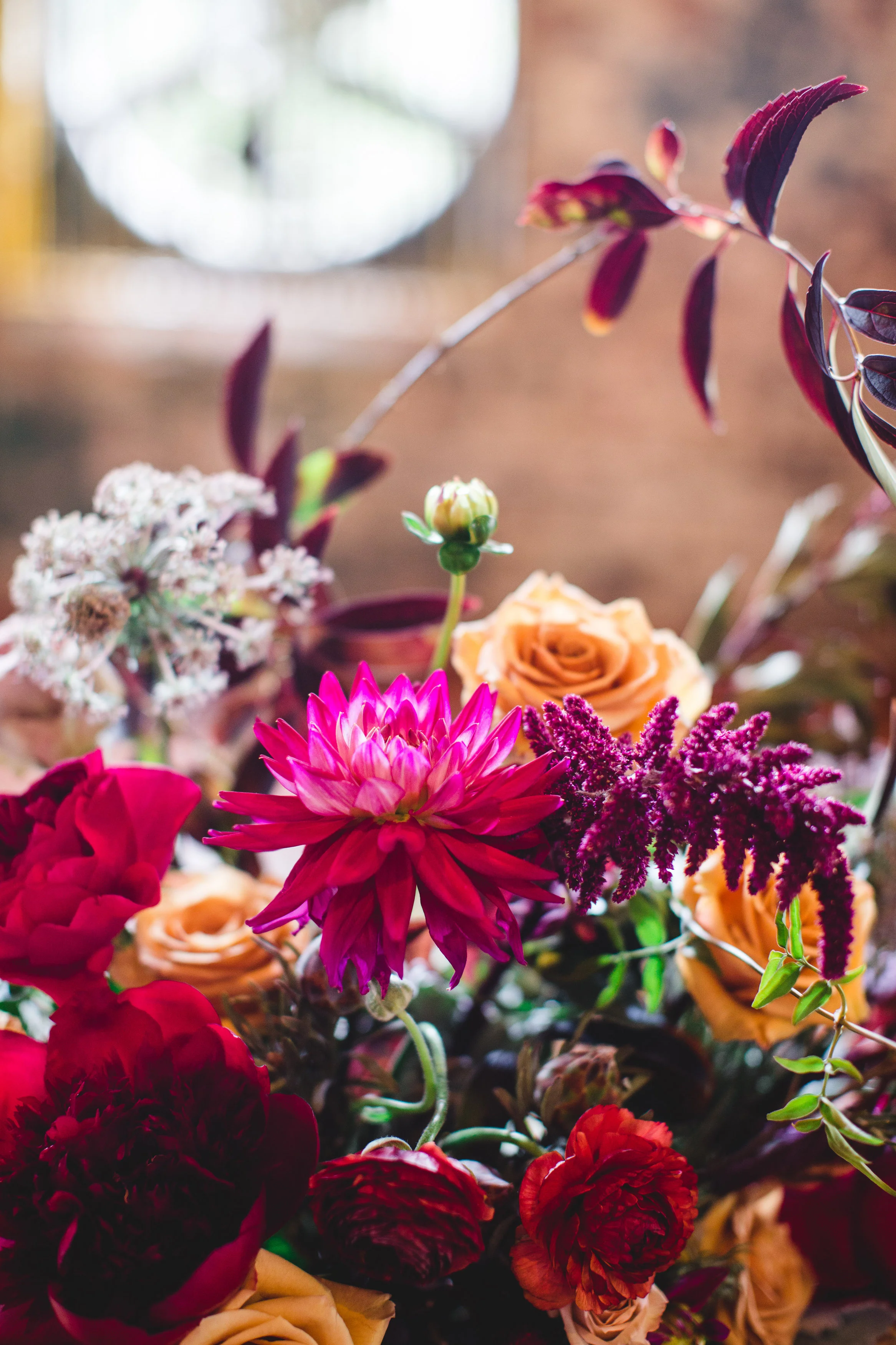 gertiemaesfloral.com | Engine Room Wedding | Gertie Mae's Floral Design Studio | Izzy Hudgins Photography