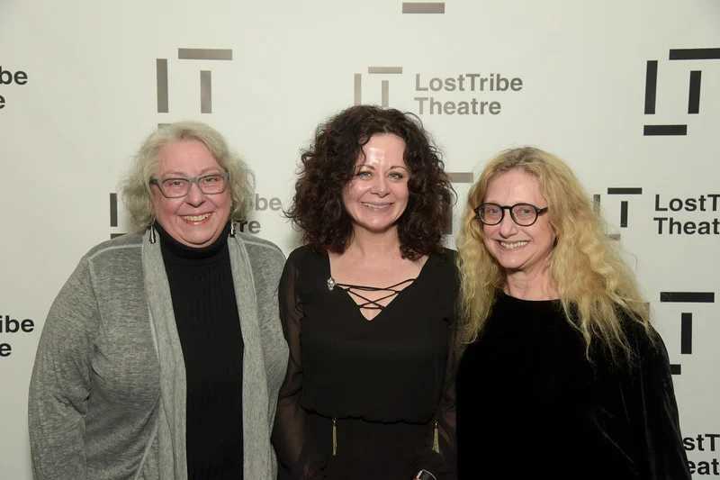 Jayne Houdyshell, Geraldine Hughes and Carol Kane