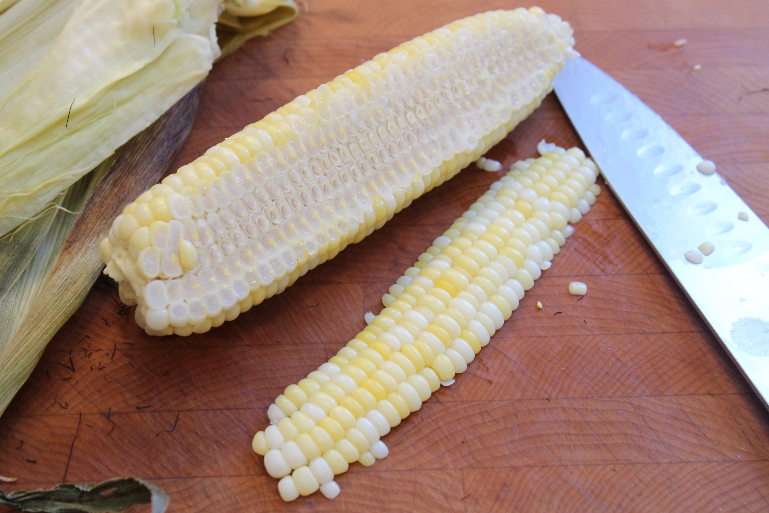 baked corn on the cob