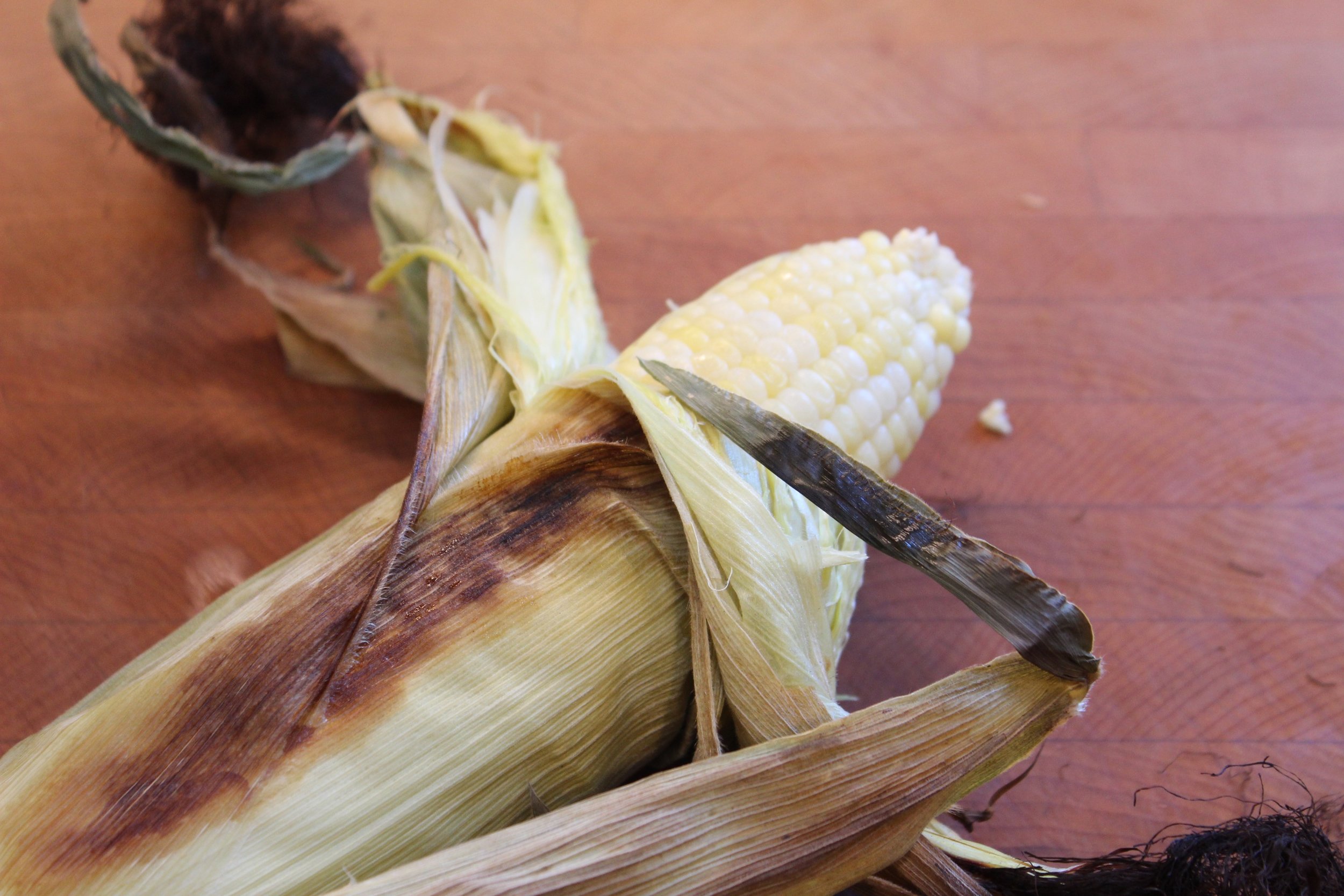 baked corn on the cob