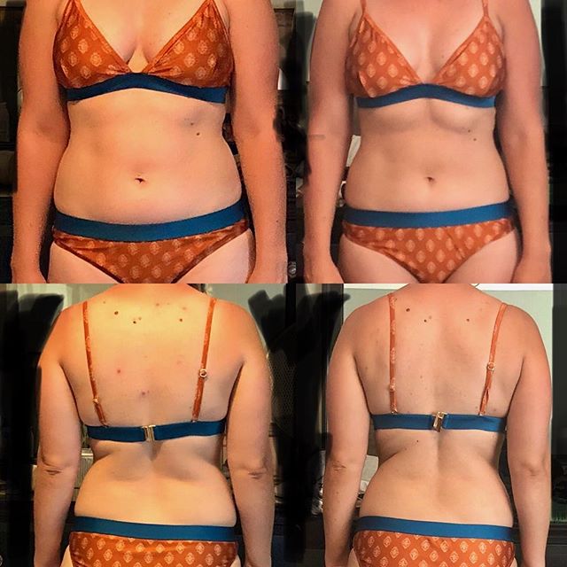 ☝🏻ANOTHER #bluestrengthbodyshred SUCCESS ☝🏻
.
.
.
Can we just say how much we appreciate the results of the shred AND the dedication of our clients! .
.
.
We love before and after photos for continued motivation! These results are again based on ou