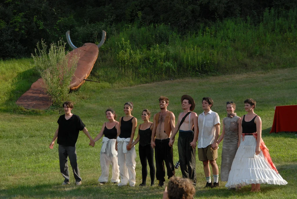 Pictured: Justin Fischer, Caitlin Michener, Nicole Pursell, Caitlin Zoz , Matt Connolly , Alex Thrailkill , Hudson Rhotenberry, Helen Gutowski & Amanda Hunt
