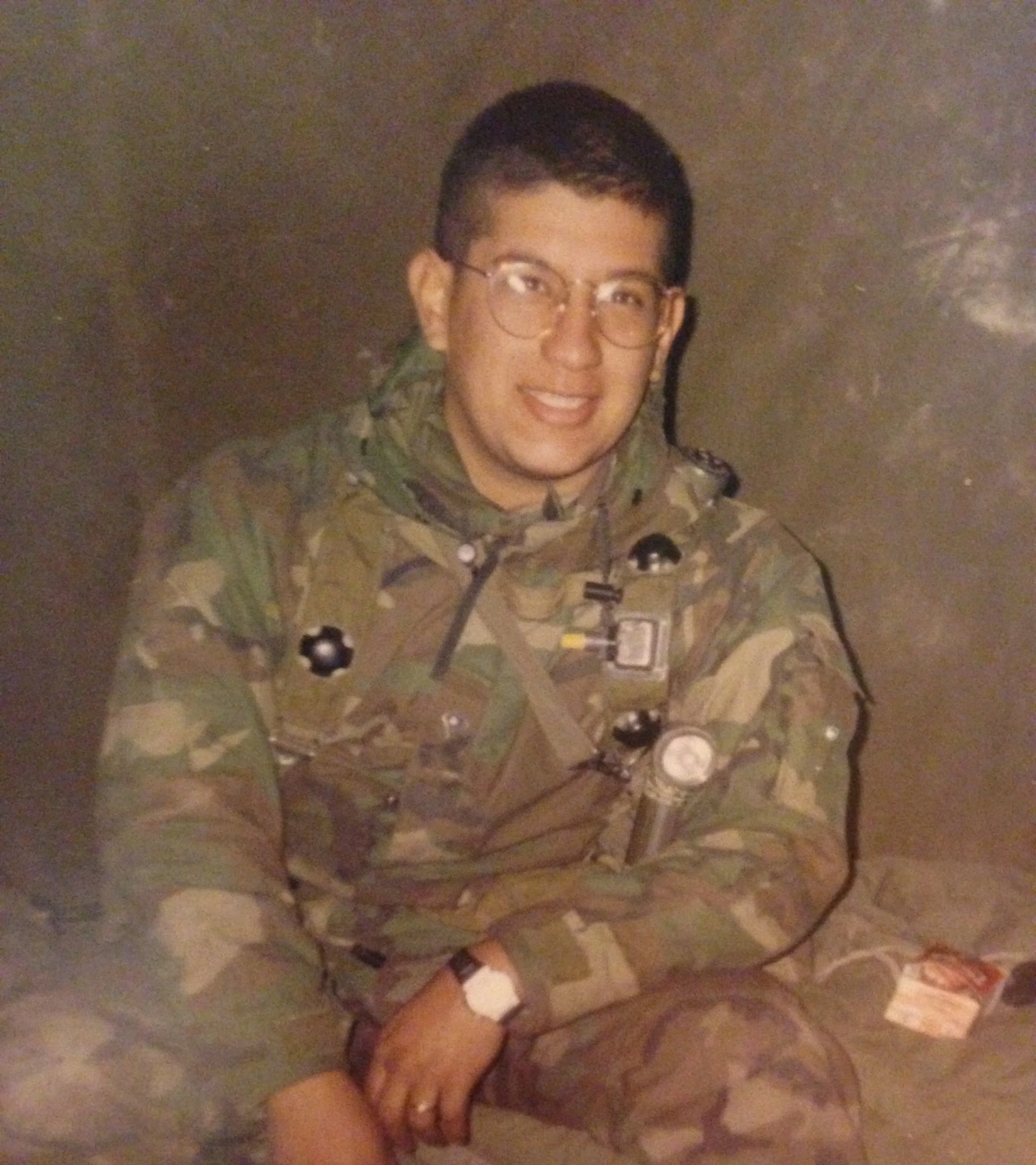 Ben serving in South Korea