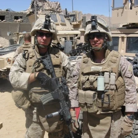 Phil serving in Afghanistan