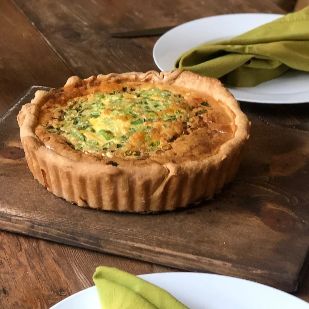 Ham and Cheese quiche