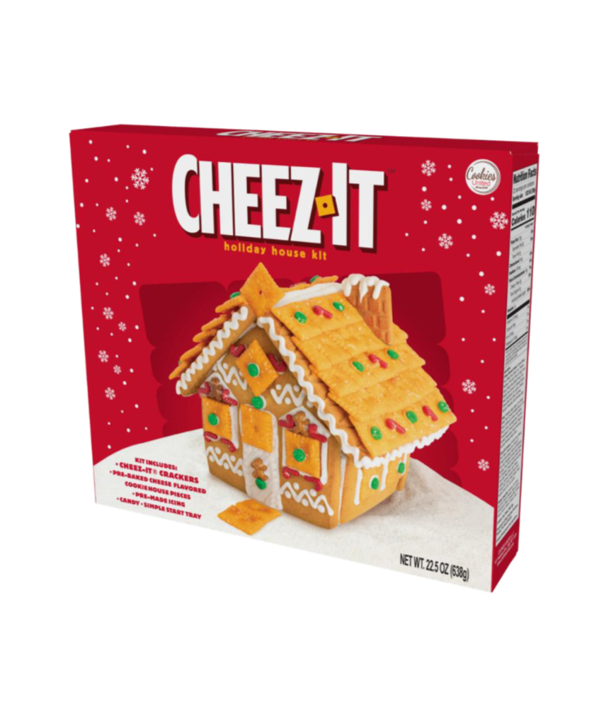 Cookies United and Cheez-It® Team Up for the Ultimate Holiday Mashup: The First-Ever Cheez-It™ Holiday House Kit