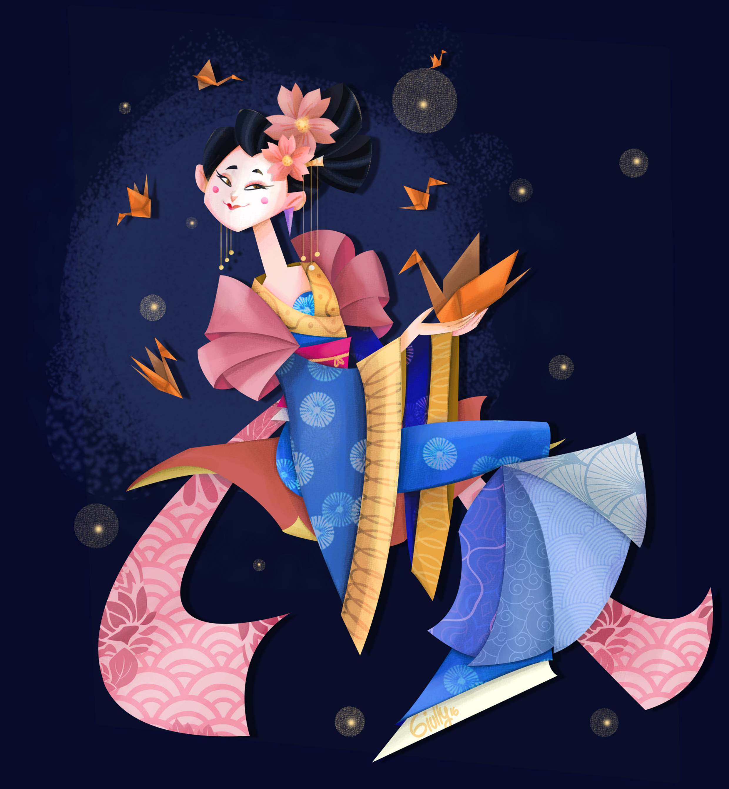 origami geisha