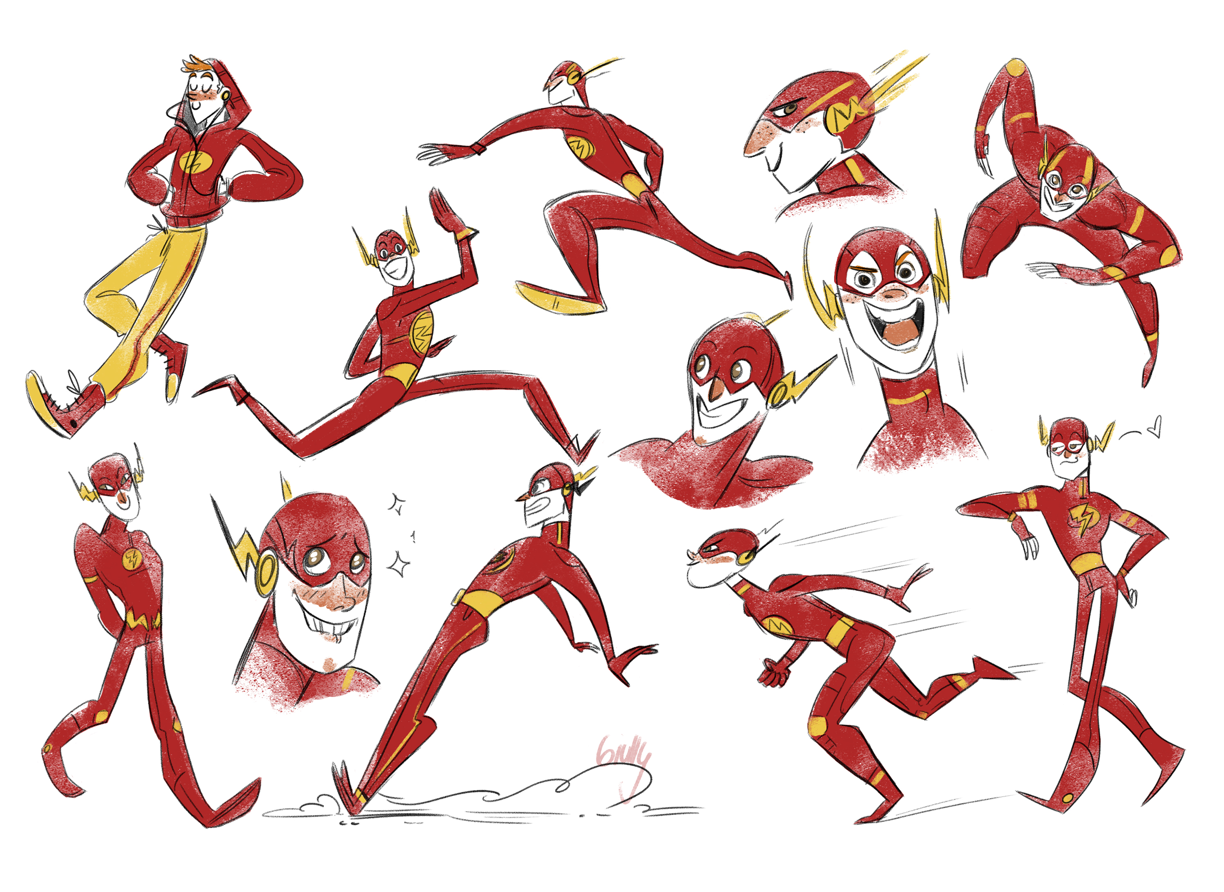 the flash