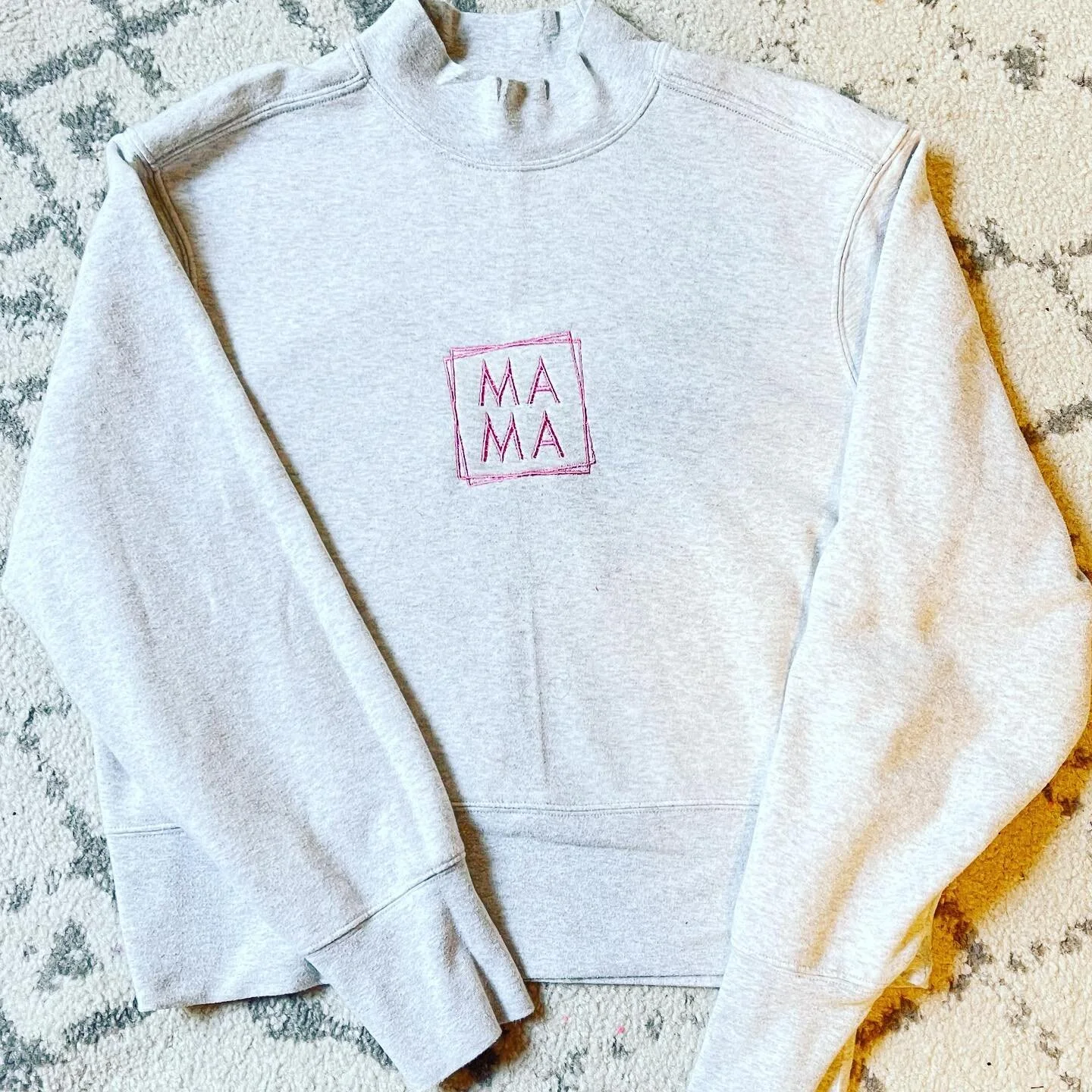 Custom sweater 
.
#embroidery #customsweater #embroiderysweaters #smallbusinessowner #craftyhome