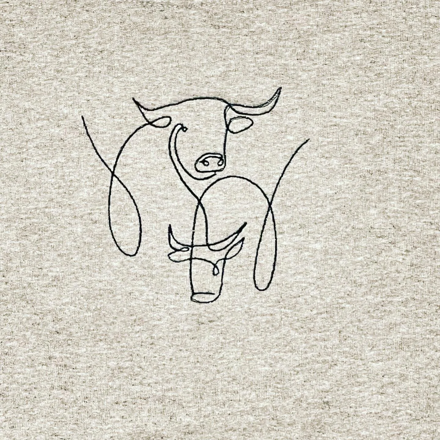 Custom sweater 
.
#embroidery #customsweater #embroiderysweaters #smallbusinessowner #craftyhome #cowlineart