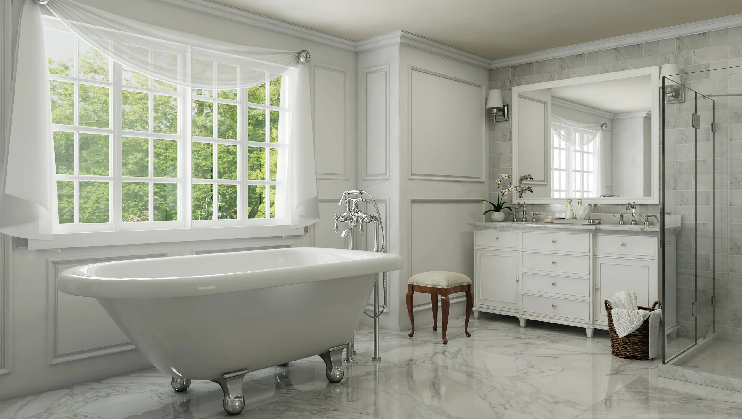 Designing a Luxury Bathroom for Various Home Styles