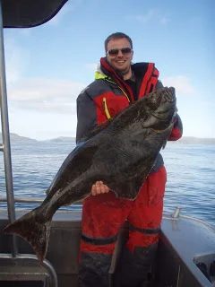 Store bølger og 19kg's flynder