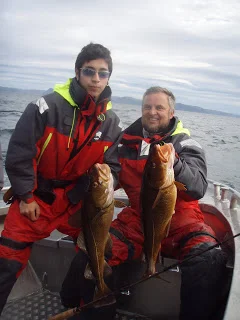 9 flyndere og dejligt vejr så længe det varede