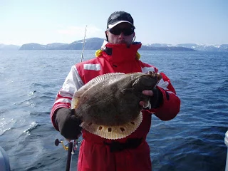 Største flynder i år. 52 kg.