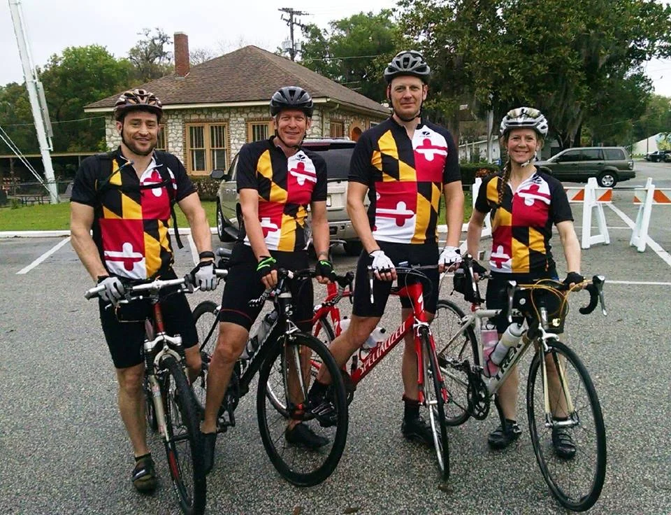 From Left: Coach/Co-Owner SJCF Dave Kneale, Den Scanlon, Jeremy Huffaker, and Shannon Pasch.
