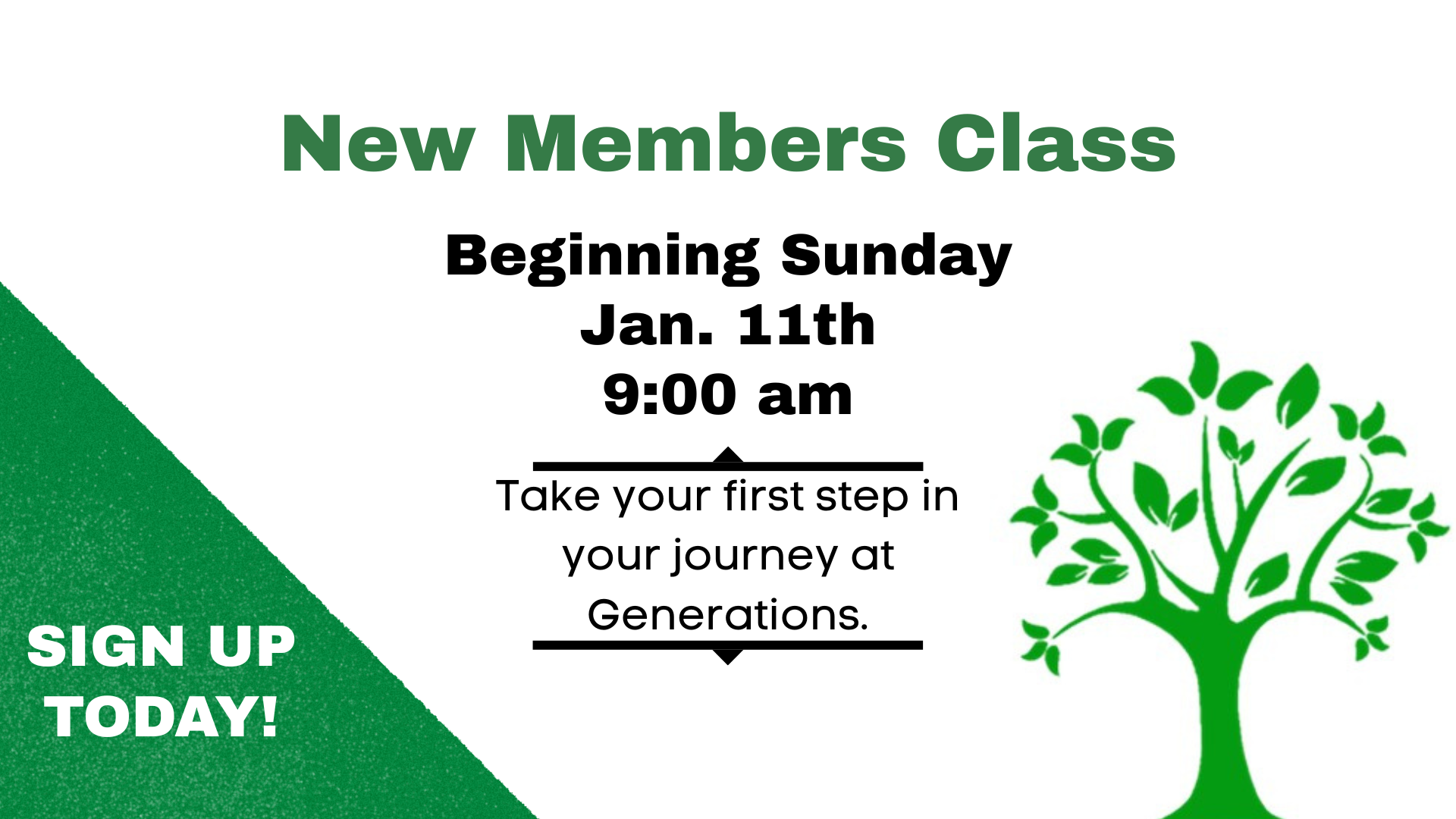 New Members Class