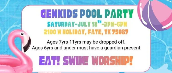 GenKids Pool Party