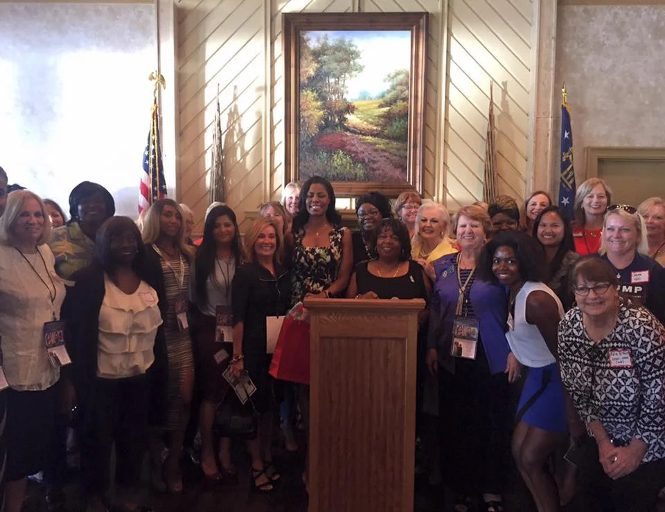 Vivian with National Diversity Coalition for Trump