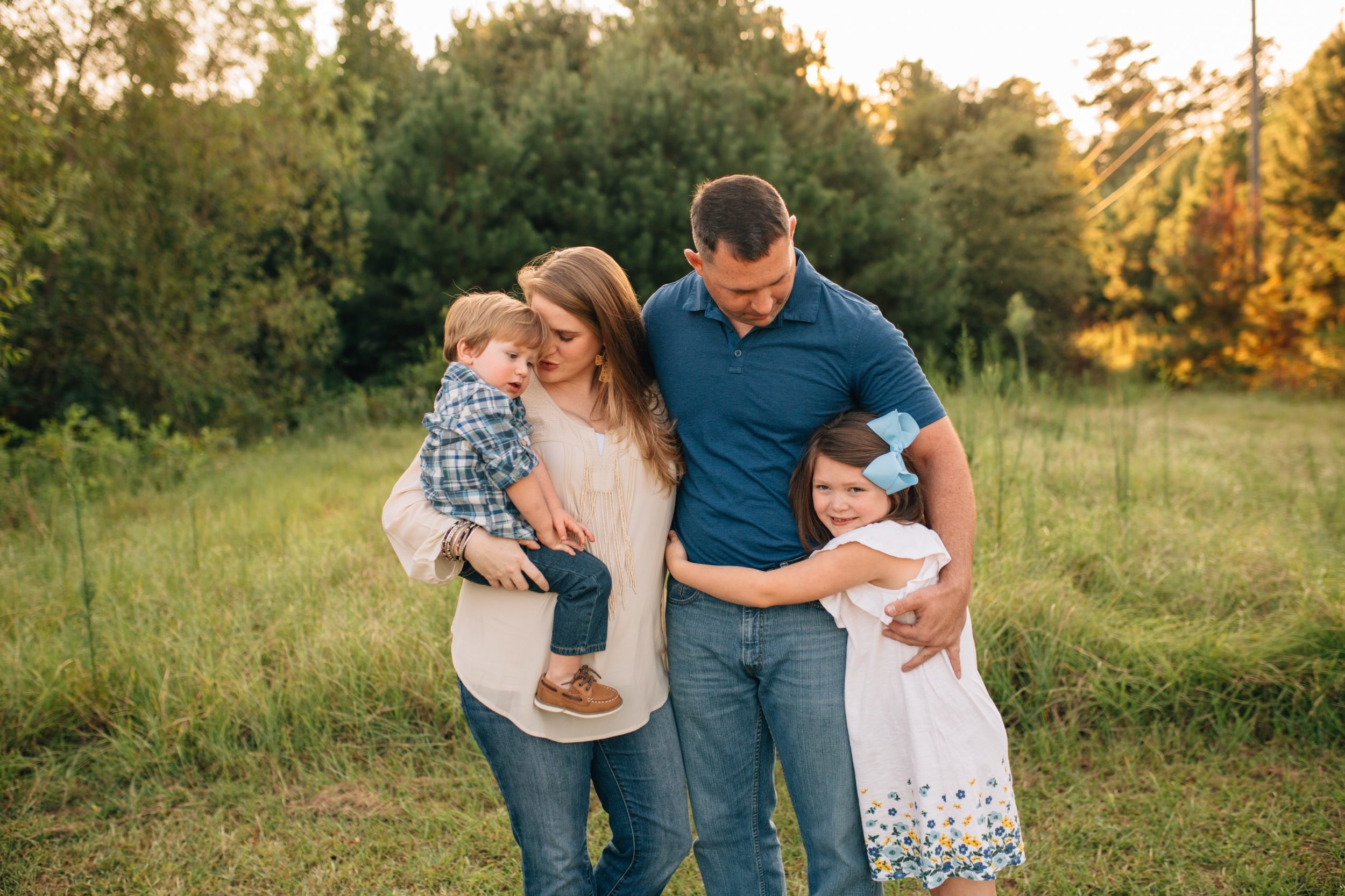 the Woodlands, Spring Family Photographer