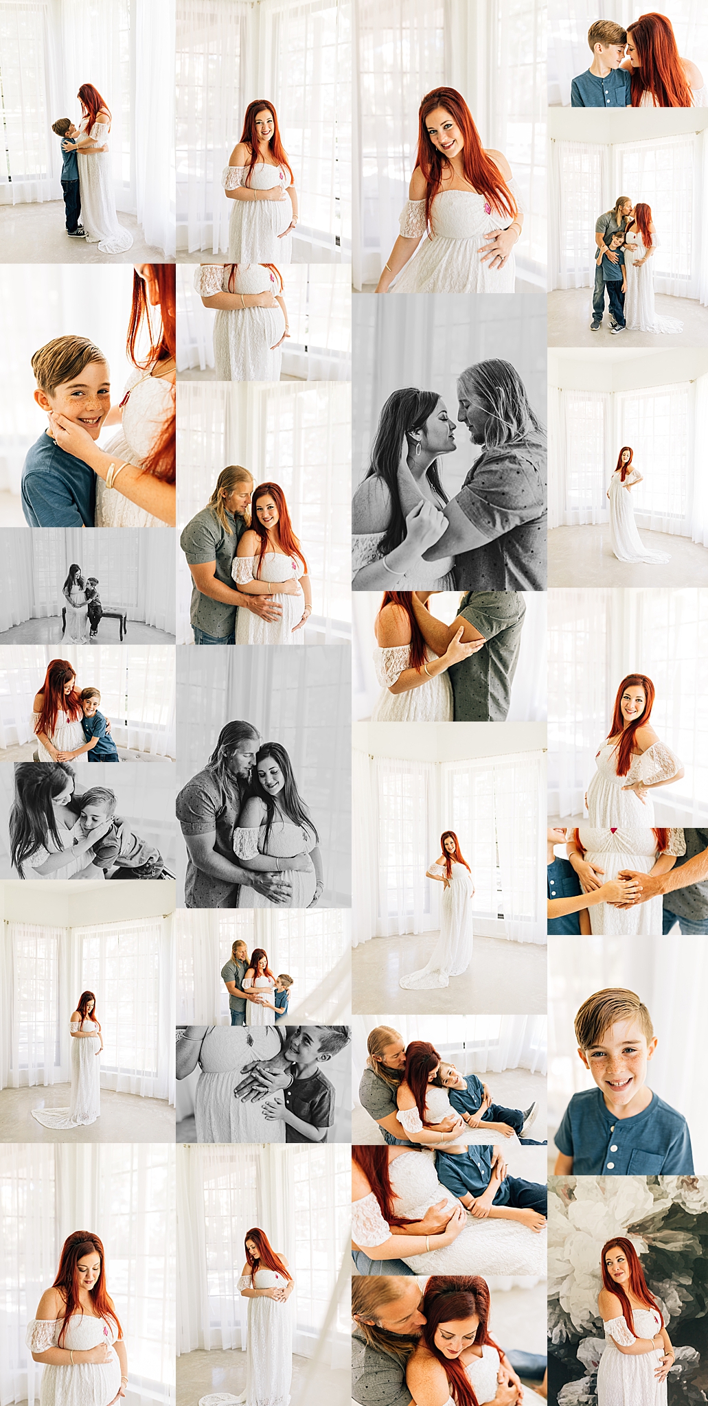 all-white-studio-maternity-sesison-ashley-newman