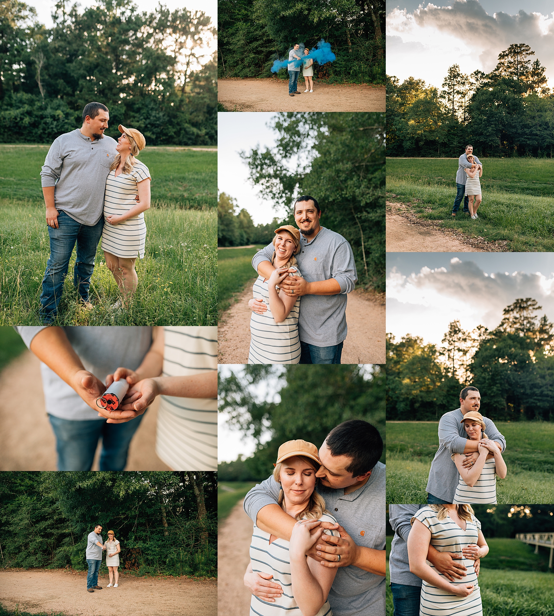 smoke-bomb-gender-reveal-outside-baby-boy-the-woodlands