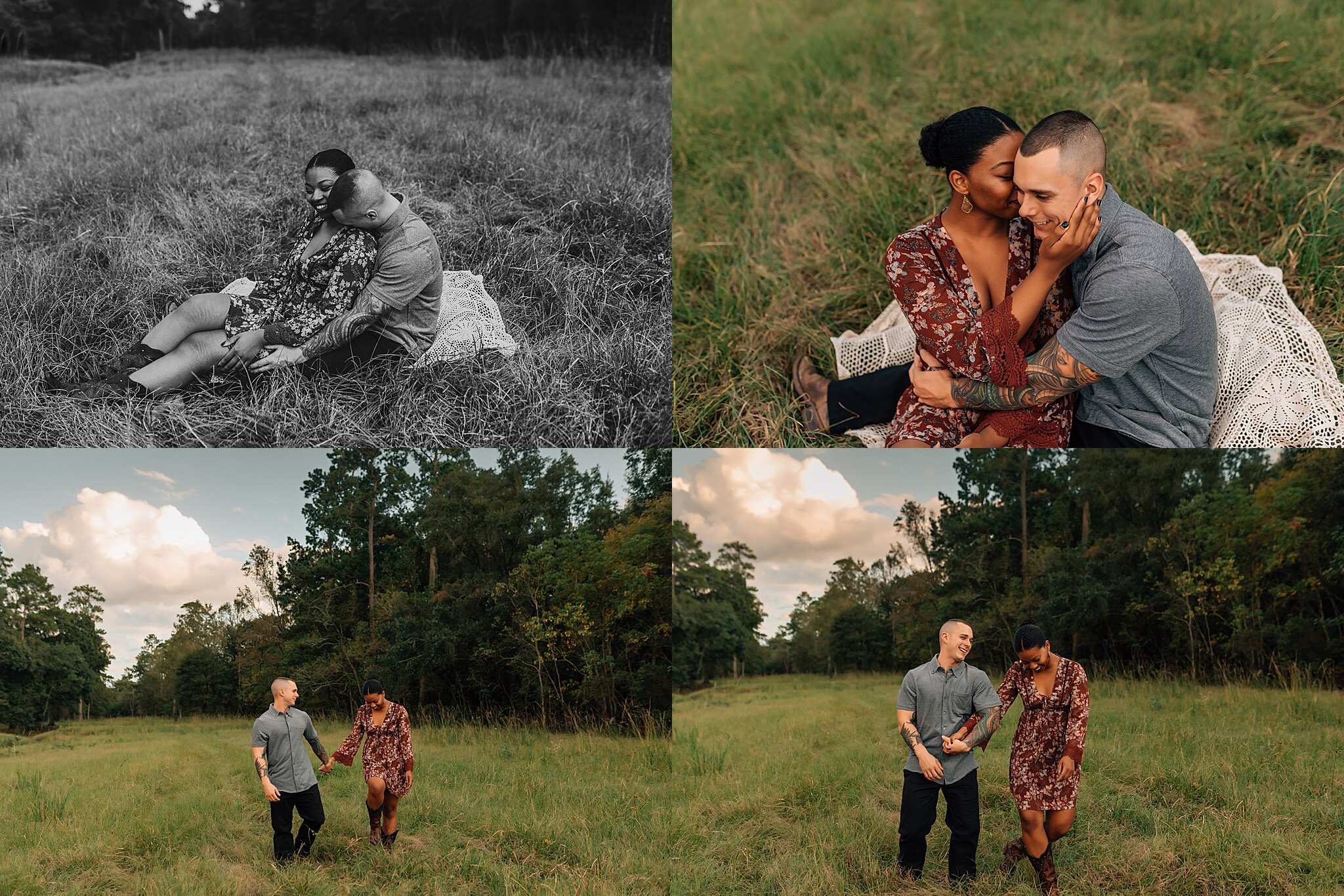 woodlands+engagement+photographer