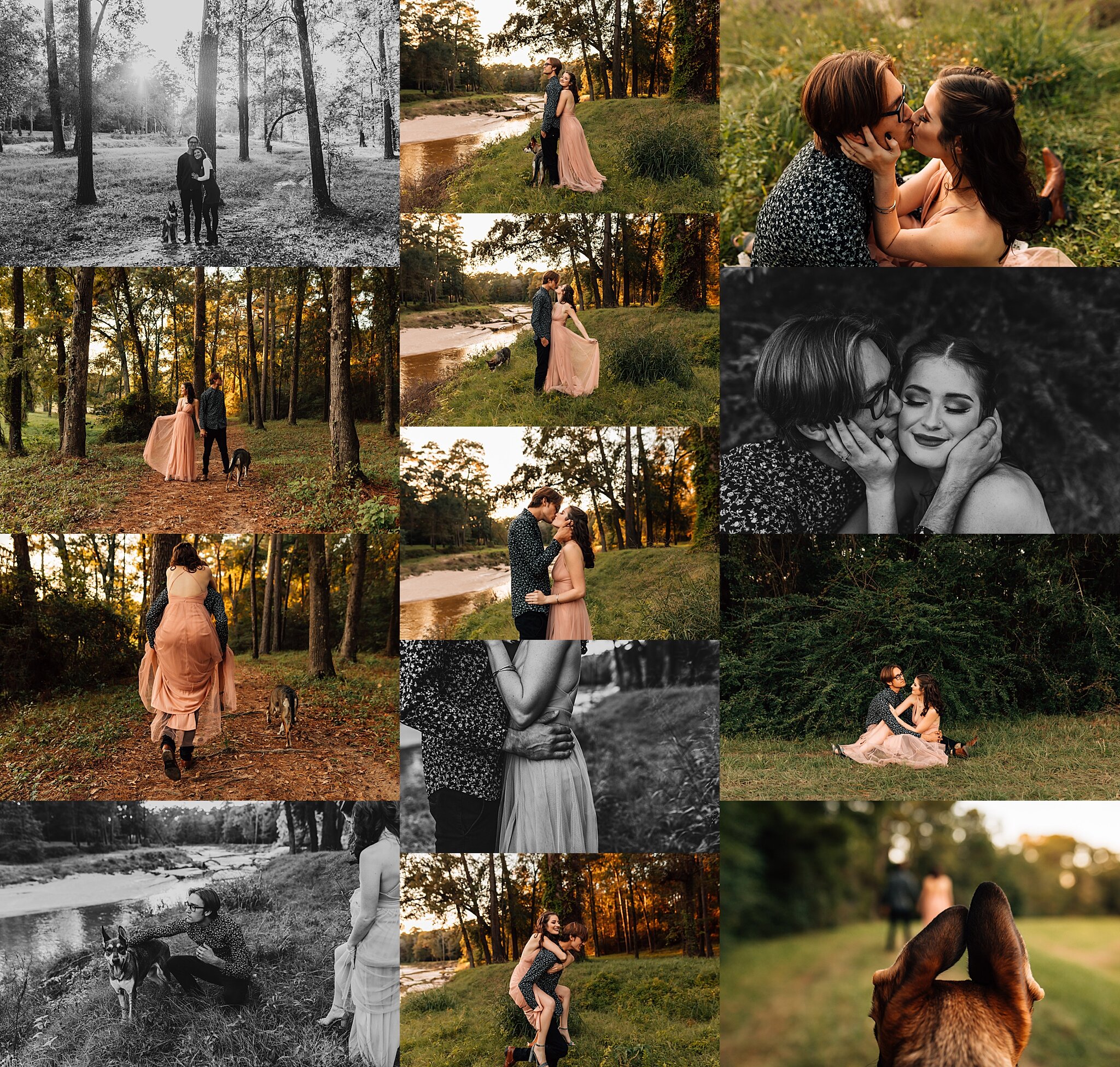 woodlands+engagement+photographer