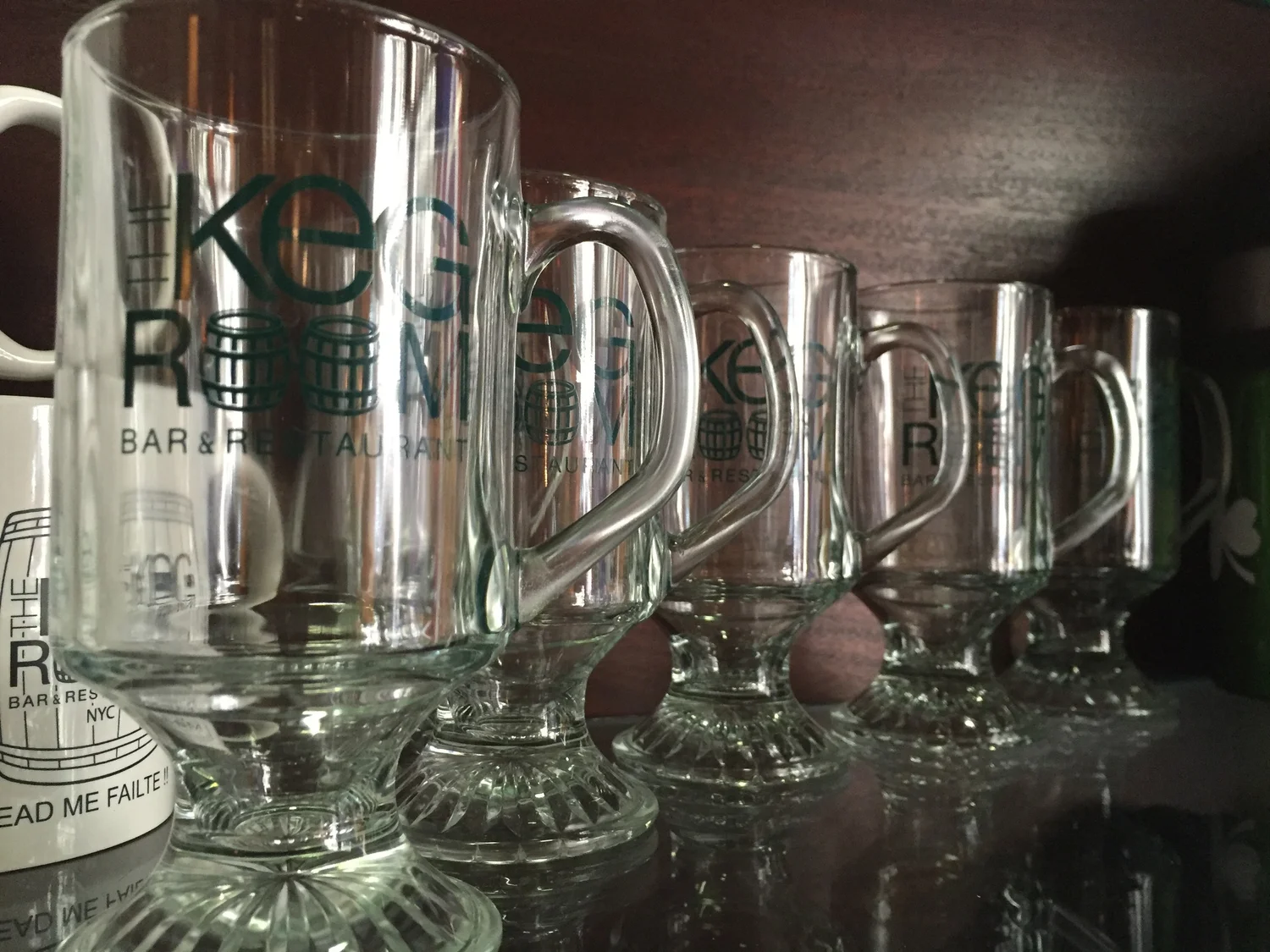 Irish Coffee Glass The Keg Room Nyc
