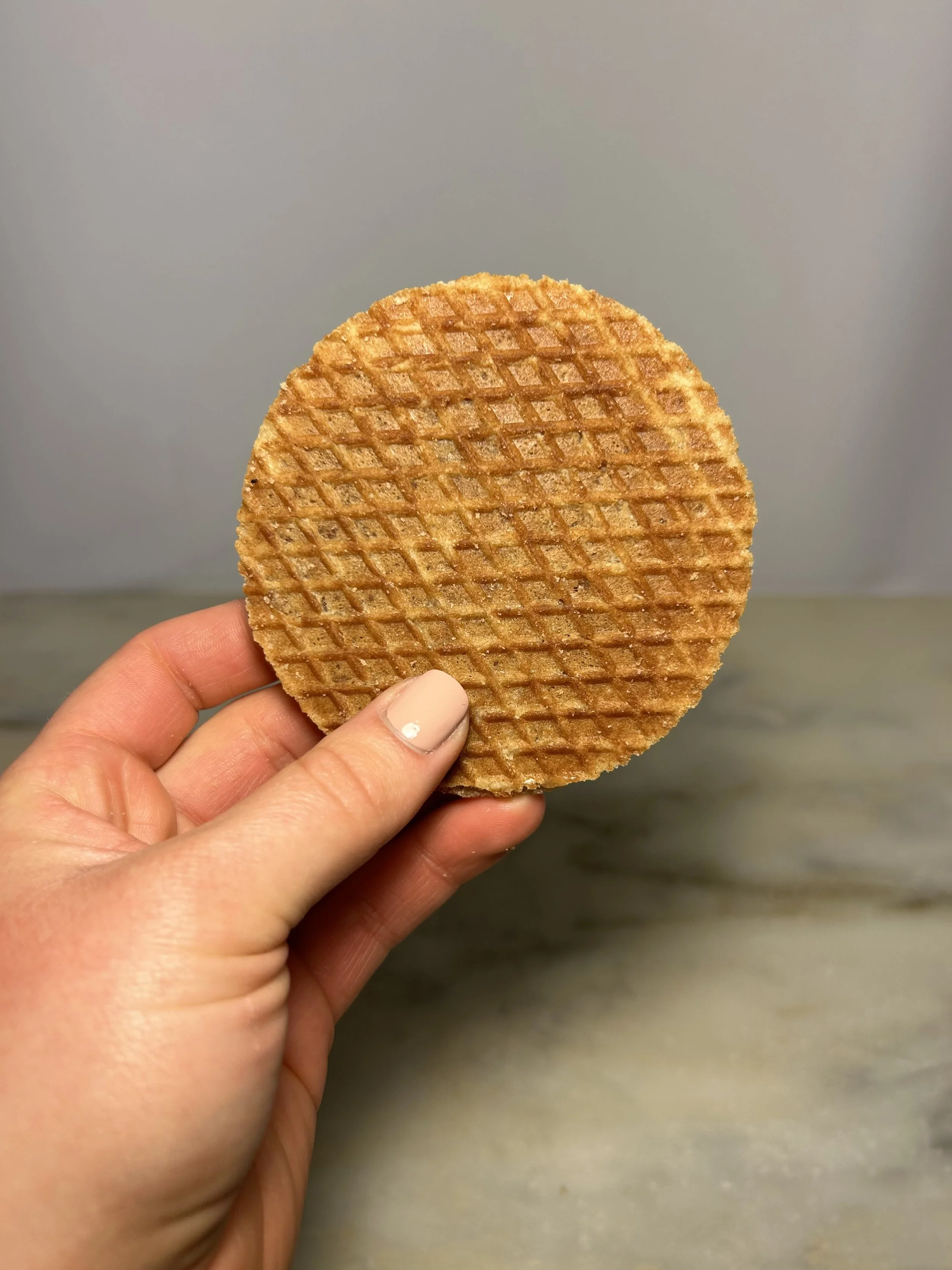 Traditional Single Stroopie Out of Bag.JPG