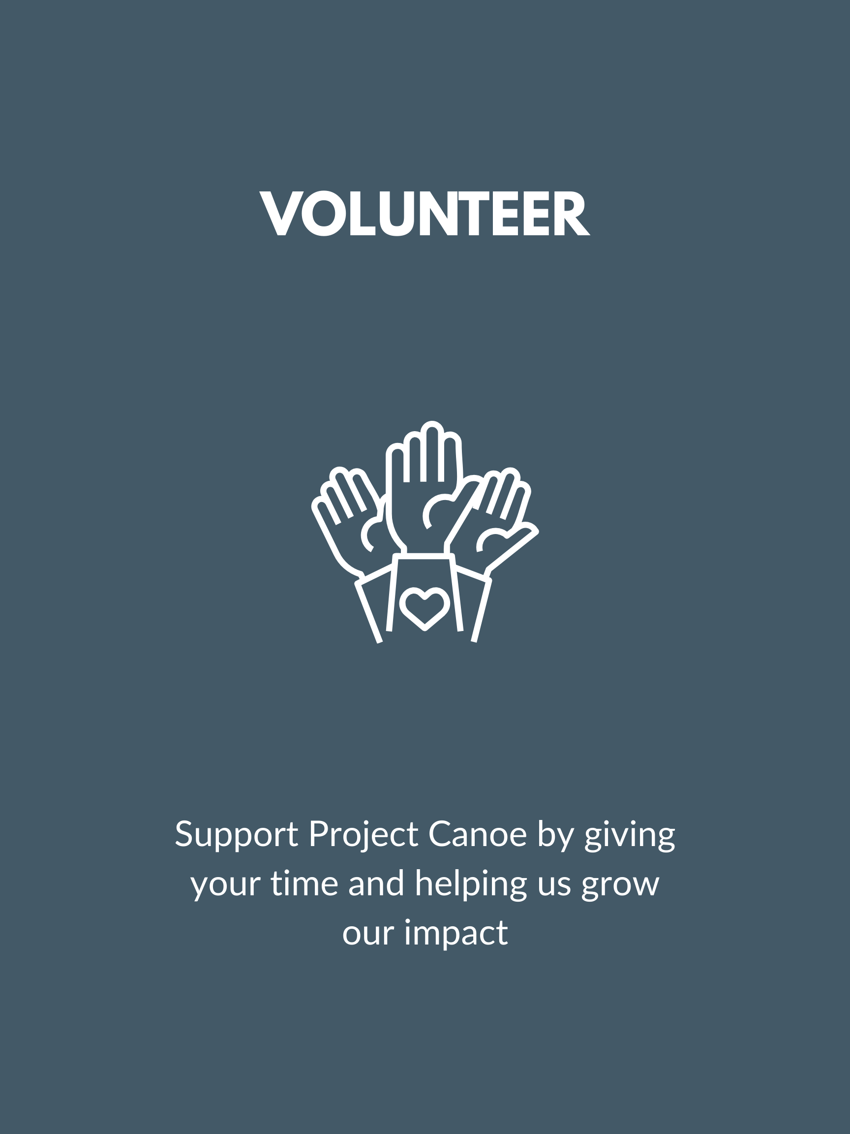 Get Involved — PROJECT CANOE