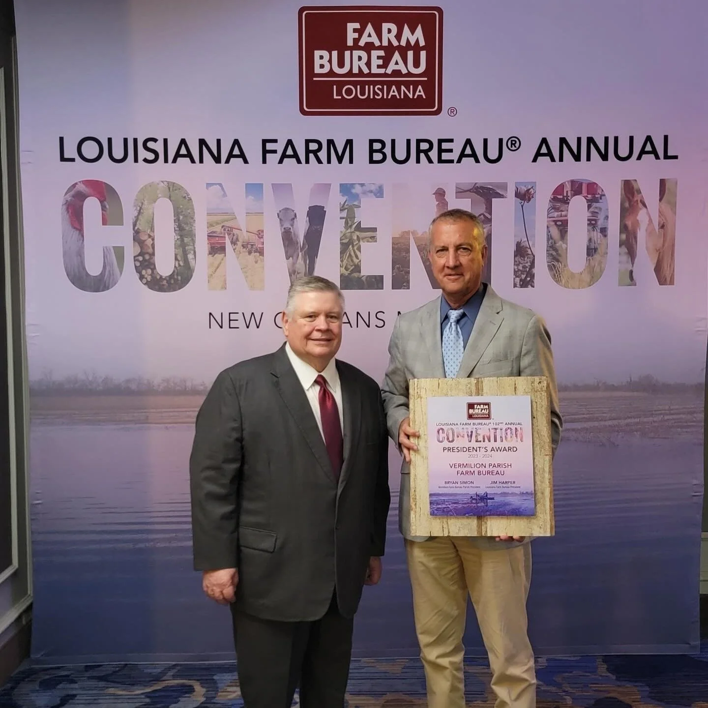 Vermilion Parish Wins Big at 102nd Annual Louisiana Farm Bureau Convention