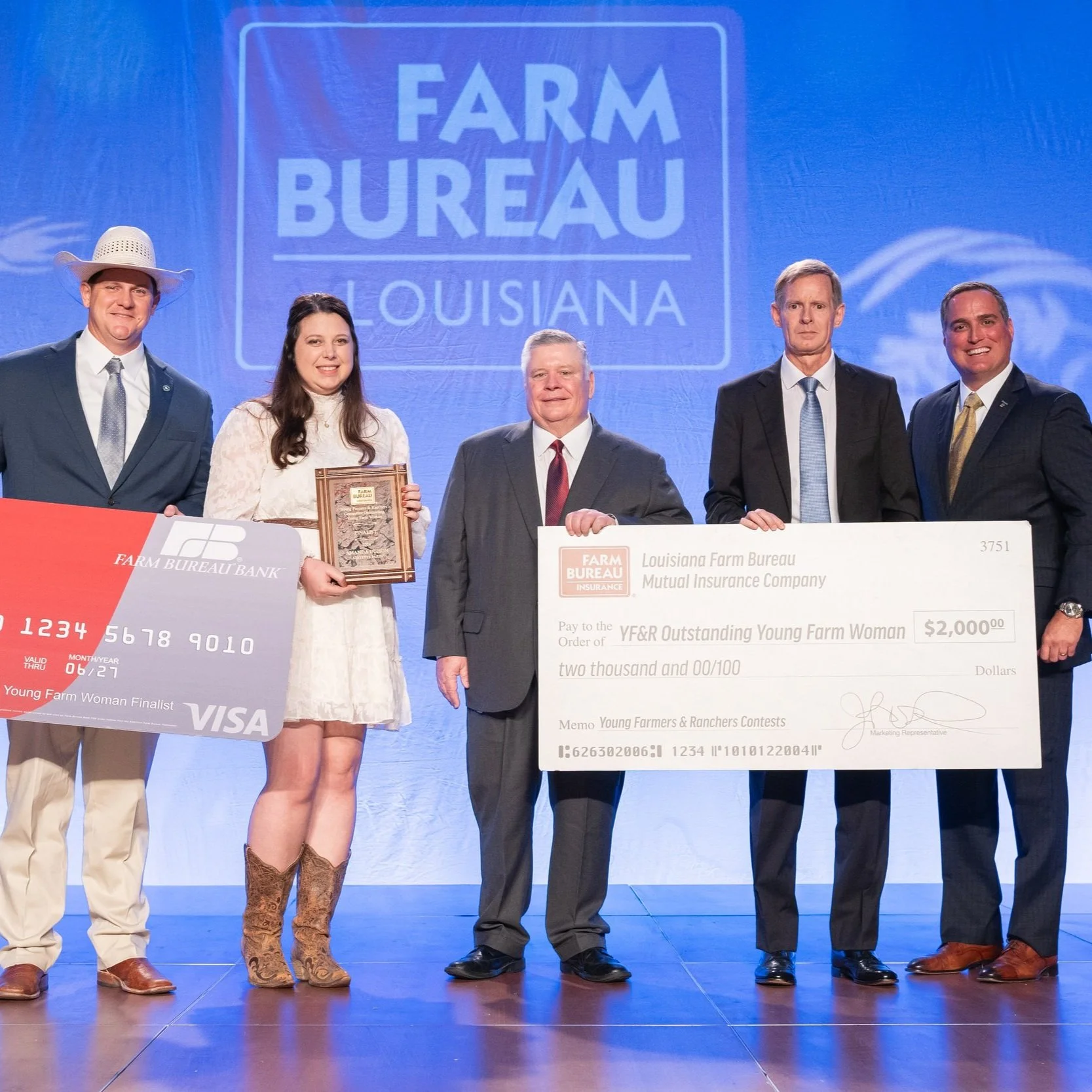 Lafayette Parish Sugar and Cattle Producer Named Louisiana Farm Bureau Outstanding Young Farm Woman