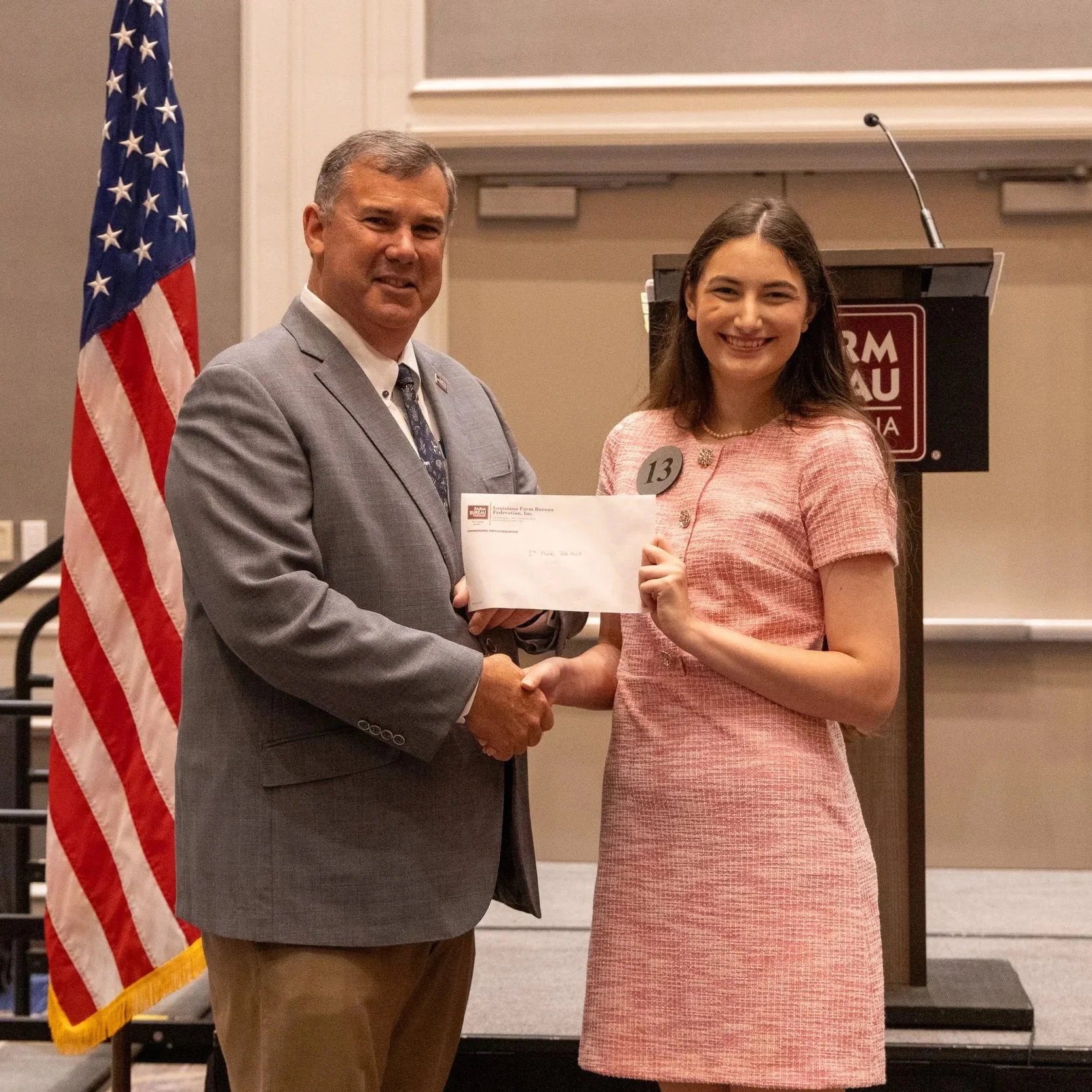 FFA Freshman From Assumption Parish Wins Louisiana Farm Bureau Talk Meet Contest